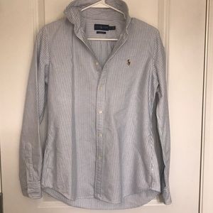 Ralph Lauren blue/white oxford